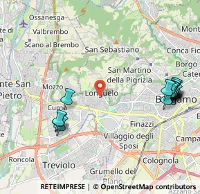 Mappa Via Fratelli Rota, 24129 Bergamo BG, Italia (2.48667)