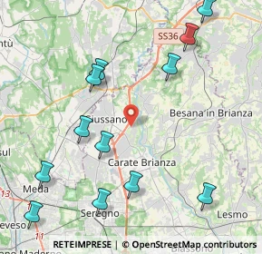 Mappa Via Monte Rosa, 20843 Verano Brianza MB, Italia (5)
