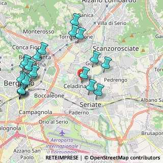 Mappa Via Monte Grigna, 24125 Bergamo BG, Italia (2.3575)