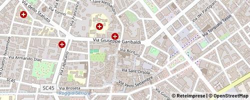 Mappa Bergamo