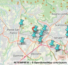 Mappa Via Antonio Balestra, 24128 Bergamo BG, Italia (4.11583)