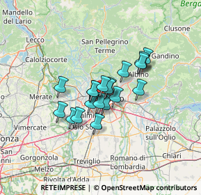 Mappa Via Antonio Balestra, 24128 Bergamo BG, Italia (8.7375)