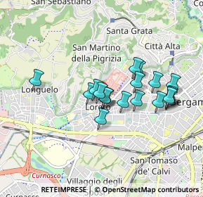 Mappa Via Antonio Balestra, 24128 Bergamo BG, Italia (0.7335)