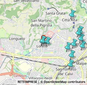 Mappa Via Antonio Balestra, 24128 Bergamo BG, Italia (1.16417)