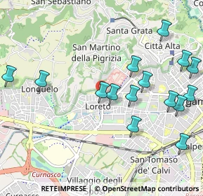 Mappa Via Antonio Balestra, 24128 Bergamo BG, Italia (1.15533)