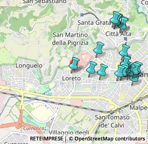 Mappa Via Antonio Balestra, 24128 Bergamo BG, Italia (1.22)