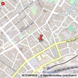 Mappa Via Clara Maffei, 8, 24121 Bergamo, Bergamo (Lombardia)