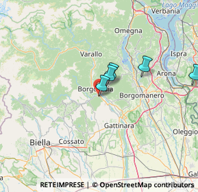 Mappa Via Enzo Ferrari, 13037 Serravalle Sesia VC, Italia (42.49091)