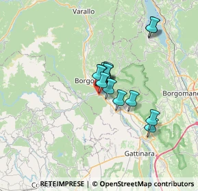 Mappa Via Enzo Ferrari, 13037 Serravalle Sesia VC, Italia (4.55571)
