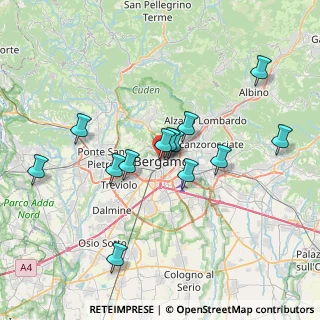 Mappa Piazza Giacomo Matteotti, 24121 Bergamo BG, Italia (6.68077)
