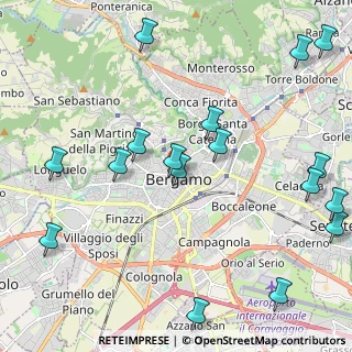 Mappa Piazza Giacomo Matteotti, 24121 Bergamo BG, Italia (2.69824)