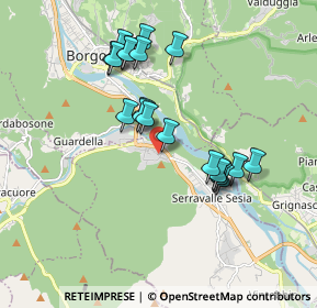 Mappa Corso Bruno Buozzi, 13037 Serravalle Sesia VC, Italia (1.6665)