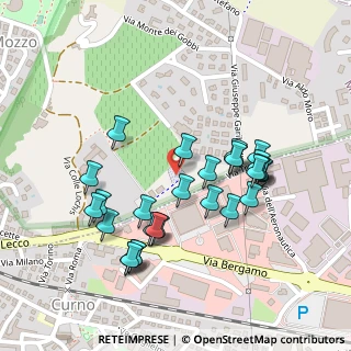 Mappa Via Privata Masnada, 24035 Mozzo BG, Italia (0.21429)