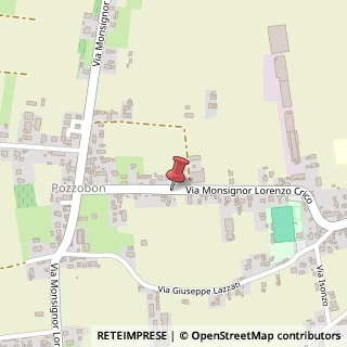 Mappa Via Monsignore L. Crico, 190, 31050 Vedelago, Treviso (Veneto)