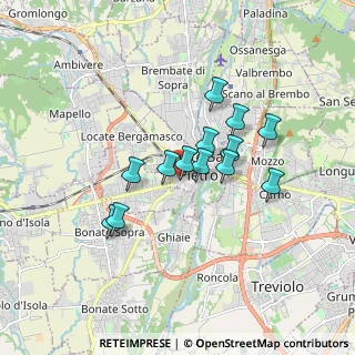 Mappa Via F.lli Bandiera, 24048 Treviolo BG, Italia (1.33308)