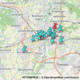 Mappa Via F.lli Bandiera, 24048 Treviolo BG, Italia (1.16357)
