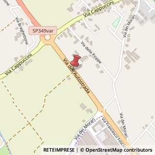 Mappa Via dell'Autostrada,  12, 36016 Thiene, Vicenza (Veneto)