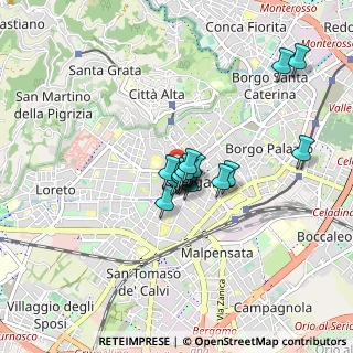 Mappa Via Borfuro, 24121 Bergamo BG, Italia (0.55)
