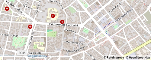 Mappa Bergamo