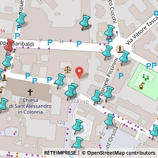 Mappa Via Borfuro, 24121 Bergamo BG, Italia (0.095)
