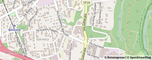 Mappa Besnate