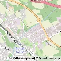 Map Borgo Ticino
