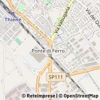 Hartă Thiene