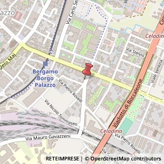 Mappa Via Alfredo Piatti, 5, 24125 Bergamo, Bergamo (Lombardia)