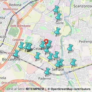 Mappa Via Monte Canto Alto, 24125 Bergamo BG, Italia (0.983)