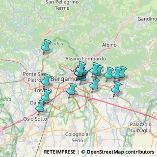 Mappa Via Monte Canto Alto, 24125 Bergamo BG, Italia (5.27118)