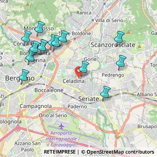 Mappa Via Monte Canto Alto, 24125 Bergamo BG, Italia (2.41)