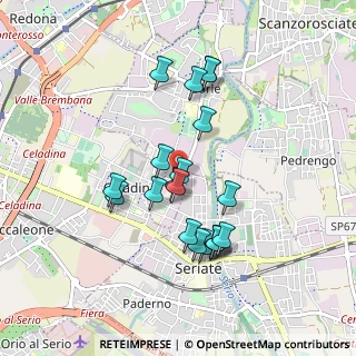 Mappa Via Roma, 24020 Gorle BG, Italia (0.802)
