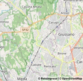 Mappa 22066 Mariano Comense CO, Italia (2.6975)