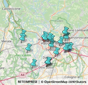 Mappa Via Adda, 24036 Ponte San Pietro BG, Italia (6.298)