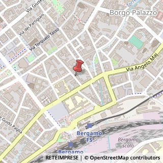 Mappa Via Clara Maffei, 14, 24121 Bergamo, Bergamo (Lombardia)
