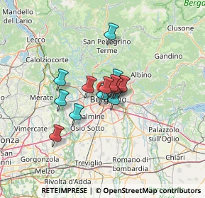 Mappa Piazzale Risorgimento, 24128 Bergamo BG, Italia (7.54286)