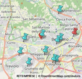 Mappa Piazzale Risorgimento, 24128 Bergamo BG, Italia (2.1)