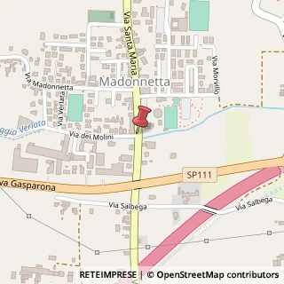Mappa Via Santa Maria, 72, 36030 Sarcedo, Vicenza (Veneto)