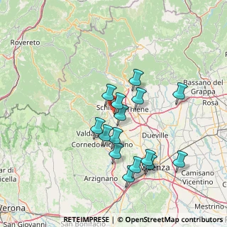 Mappa Strada Provinciale n°46 km 22, 36015 Schio VI, Italia (13.34533)