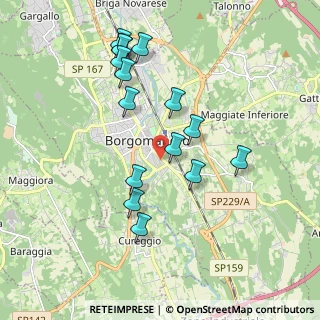 Mappa Via Novara Vicolo Lanca, 28021 Borgomanero NO, Italia (1.86933)