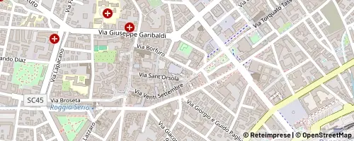 Mappa Bergamo