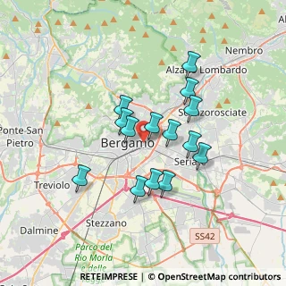 Mappa Via Bartolomeo Bono, 24121 Bergamo BG, Italia (2.77786)
