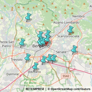Mappa Via Bartolomeo Bono, 24121 Bergamo BG, Italia (3.16333)