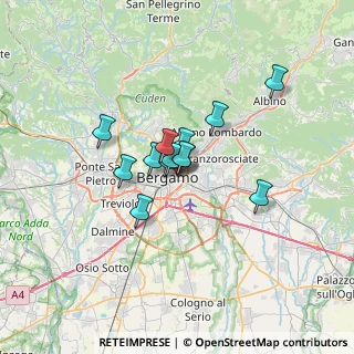 Mappa Via Bartolomeo Bono, 24121 Bergamo BG, Italia (4.14077)