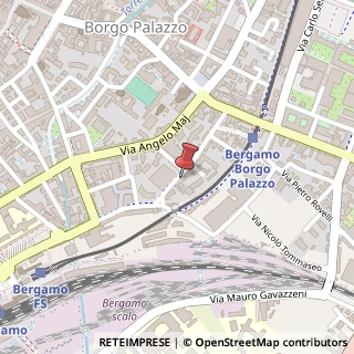 Mappa Via Bartolomeo Bono, 11C, 24121 Bergamo, Bergamo (Lombardia)
