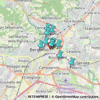 Mappa Via Bartolomeo Bono, 24121 Bergamo BG, Italia (0.89091)