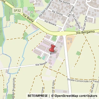 Mappa Via Varese, 17, 22070 Fenegrò, Como (Lombardia)