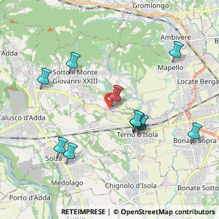 Mappa Via Andito Bedesco, 24039 Sotto il Monte Giovanni XXIII BG, Italia (2.04818)