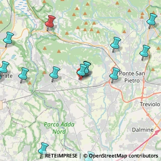 Mappa Via Andito Bedesco, 24039 Sotto il Monte Giovanni XXIII BG, Italia (5.654)