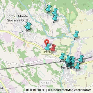 Mappa Via Andito Bedesco, 24039 Sotto il Monte Giovanni XXIII BG, Italia (1.2645)